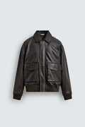 Blouson en cuir