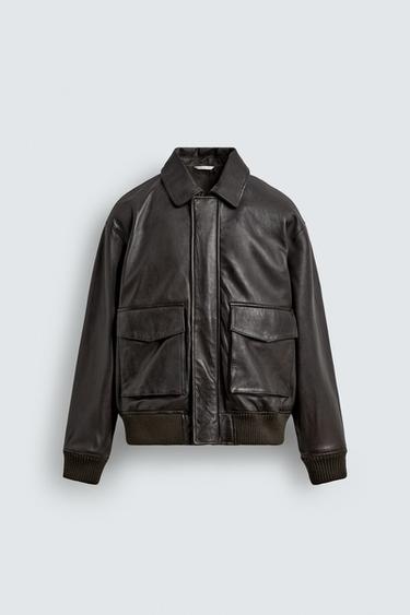 Blouson en cuir